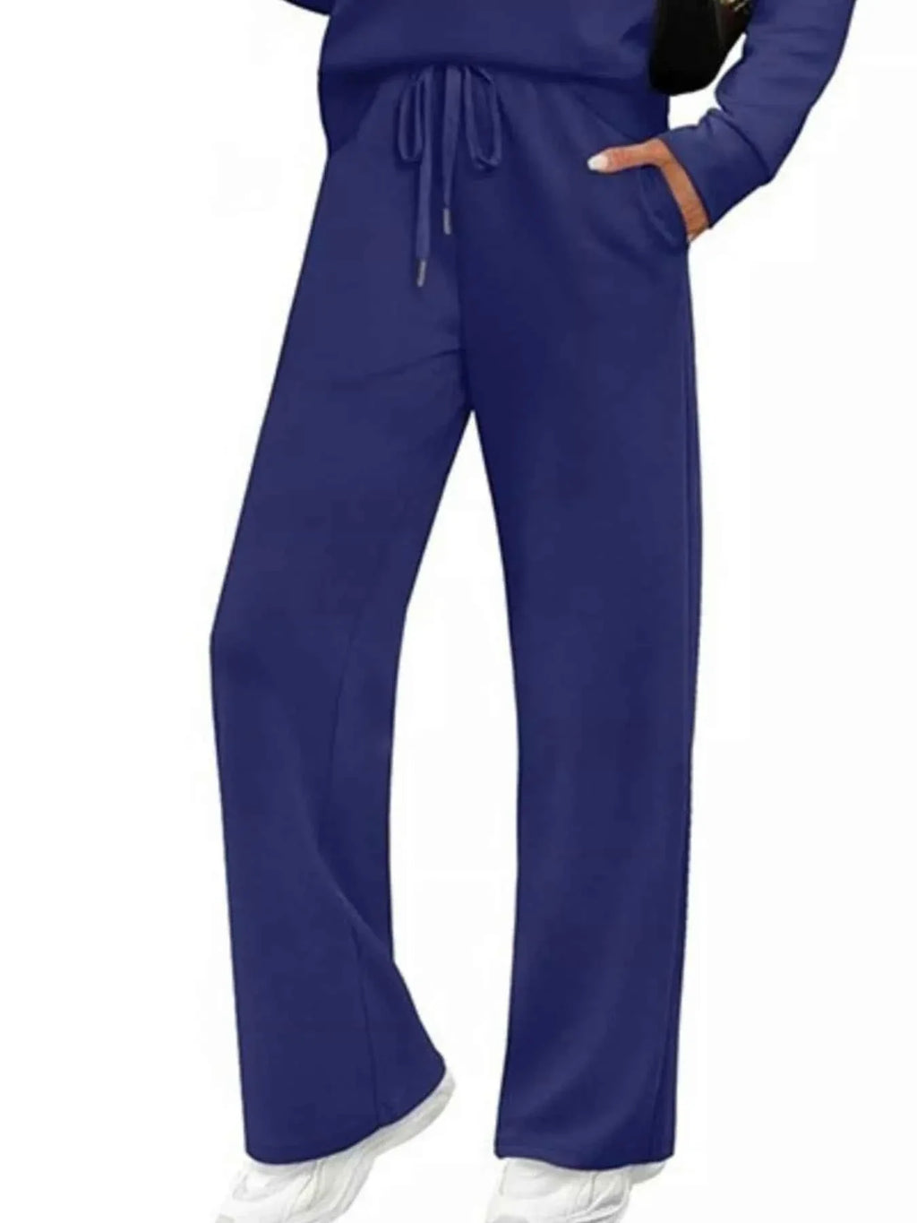 Plus Comfort Duo: Versatile Top & Pants Ensemble