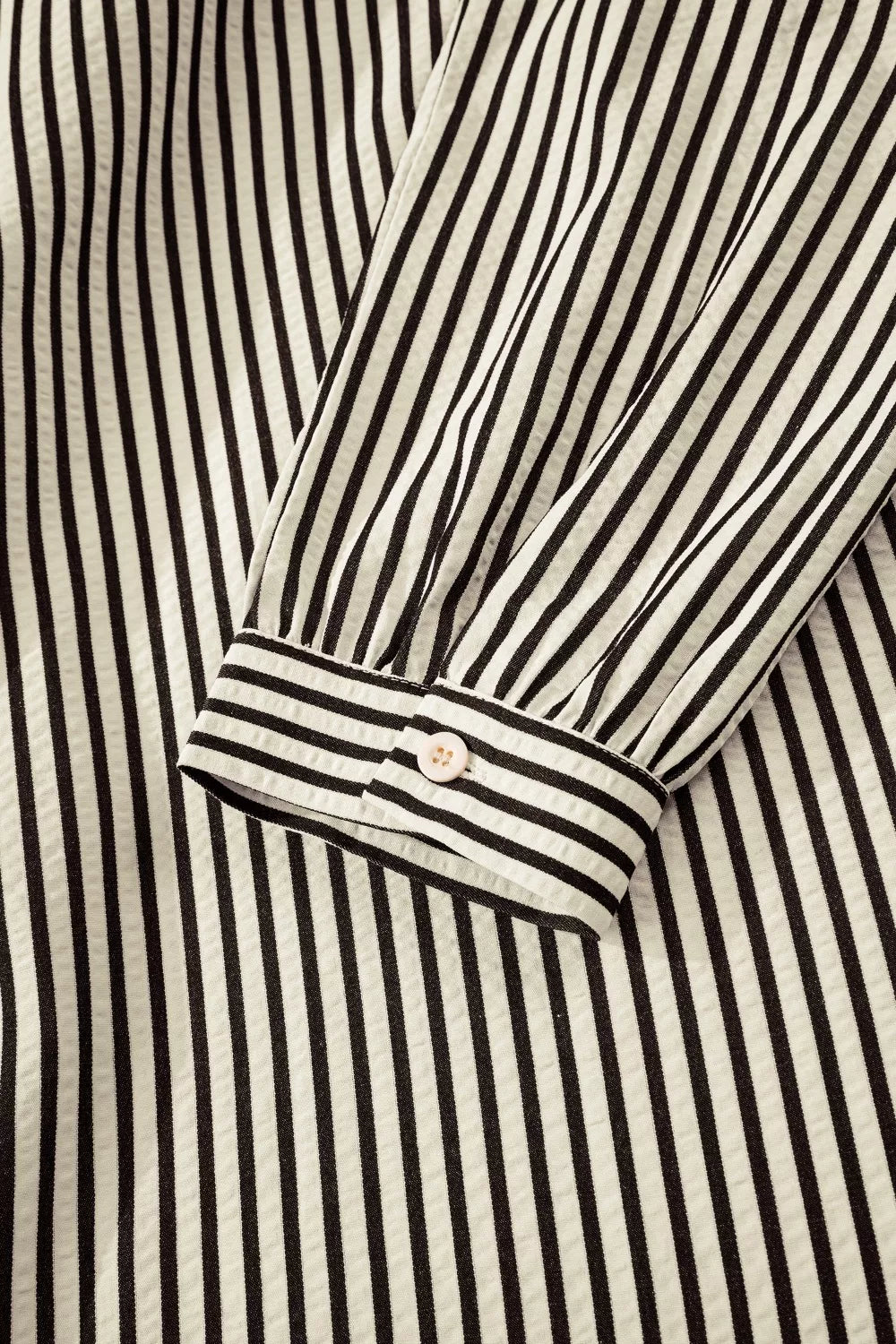 Stripe V Neck Zip Front Cinched High Waist Midi Dress