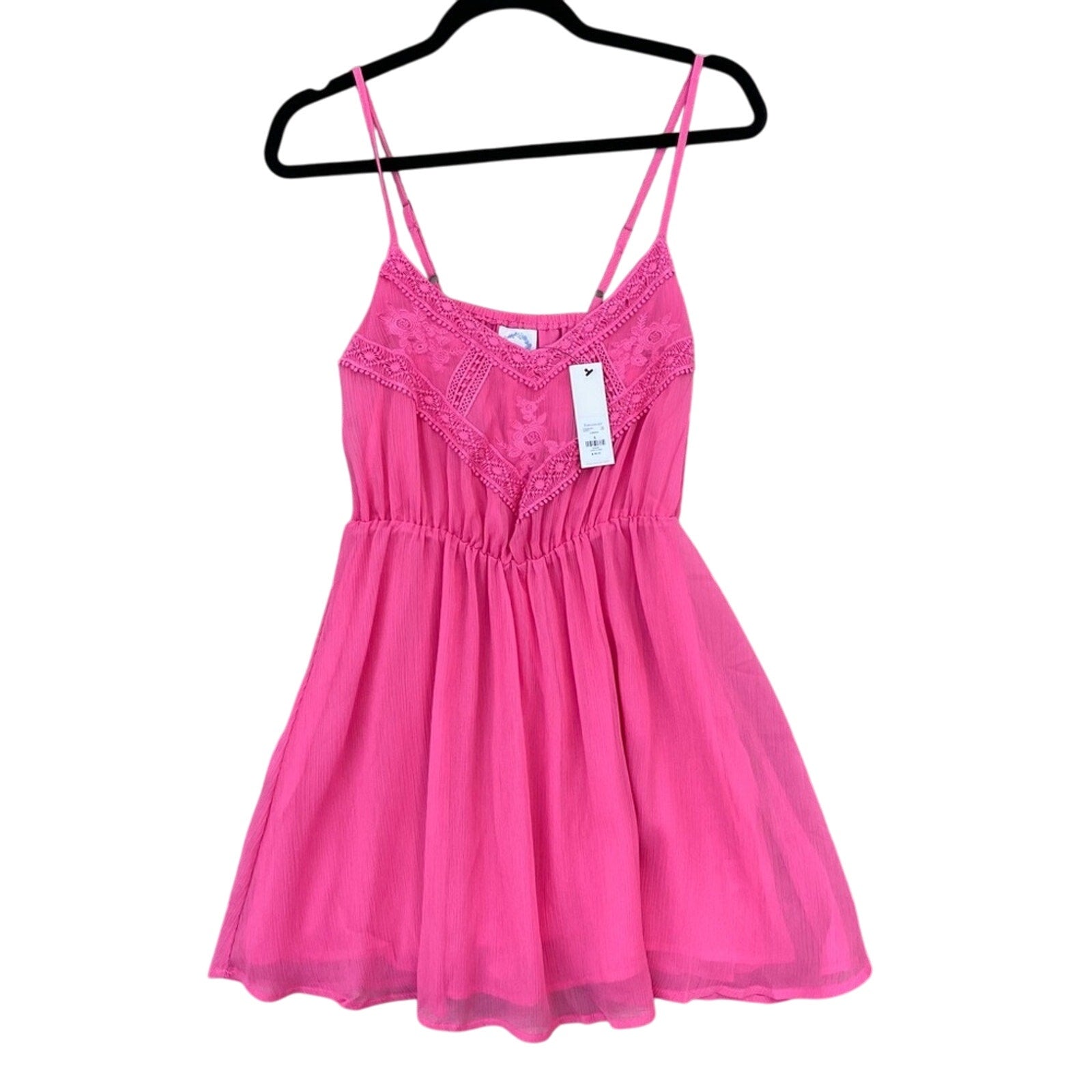 NWT New Blue Rain Francescas Juniors Small Thin Strap Lined Mini Sundress