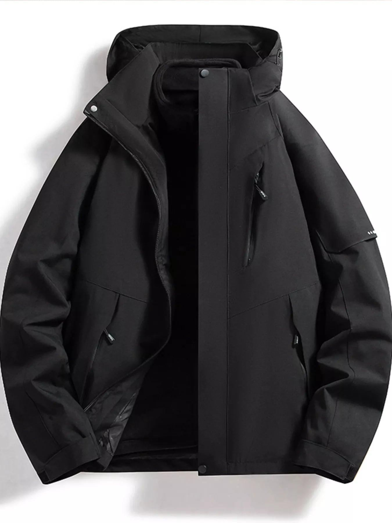AquaGuard Men's All-Weather Zip Hoodie Plus Sizes