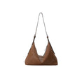Genuine Leather Large Capacity Crossbody Shoulder Bag – Women's Premium Cowhide Handbag