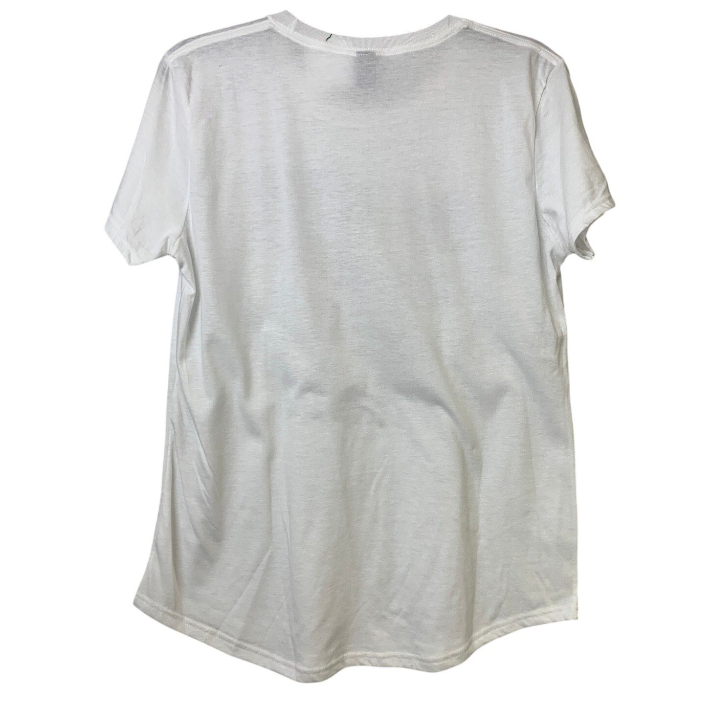 New Hand Printed Womens Large Live In The Moment Before It's A Memory Tee Shirt