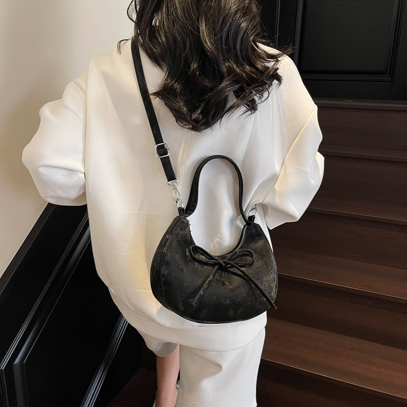 PU Leather Underarm Shoulder Bag