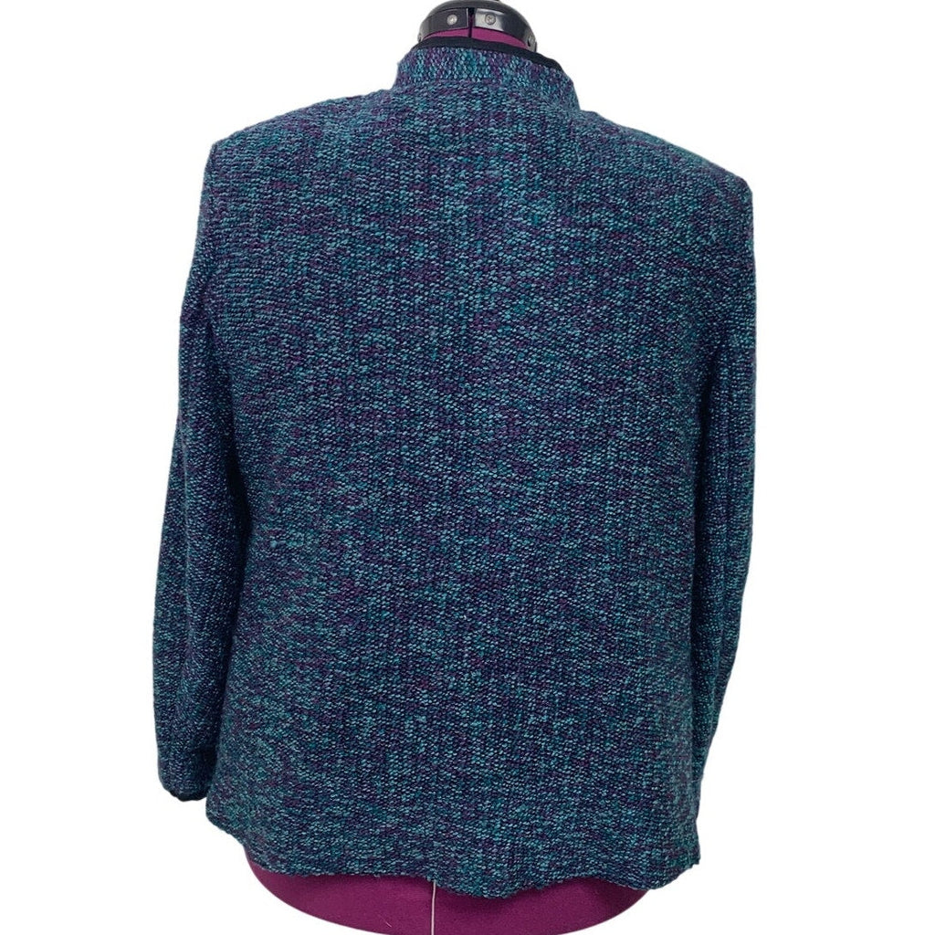 Dress Barn Womens 18/20 PolySpandex Long Sleeve Open Front Career Knit Jacket