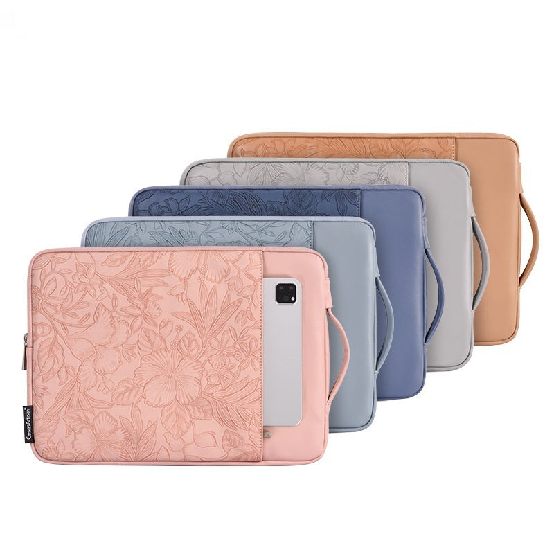 Laptop Sleeve Protective Case 11–15 Inch | PU Leather Computer Bag