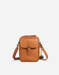 Women's Small Crossbody Bag - PU Leather Shoulder Purse with Adjustable Strap