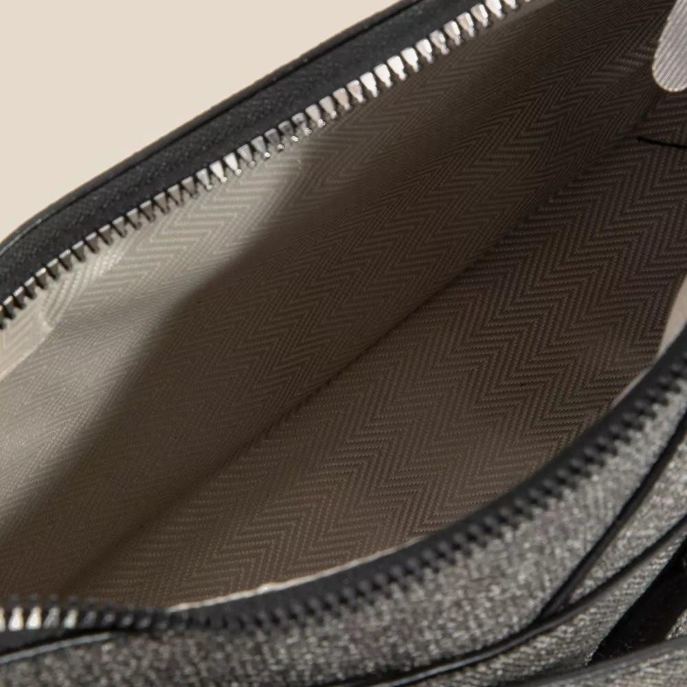 Fame Denim Belt Accent Shoulder Bag