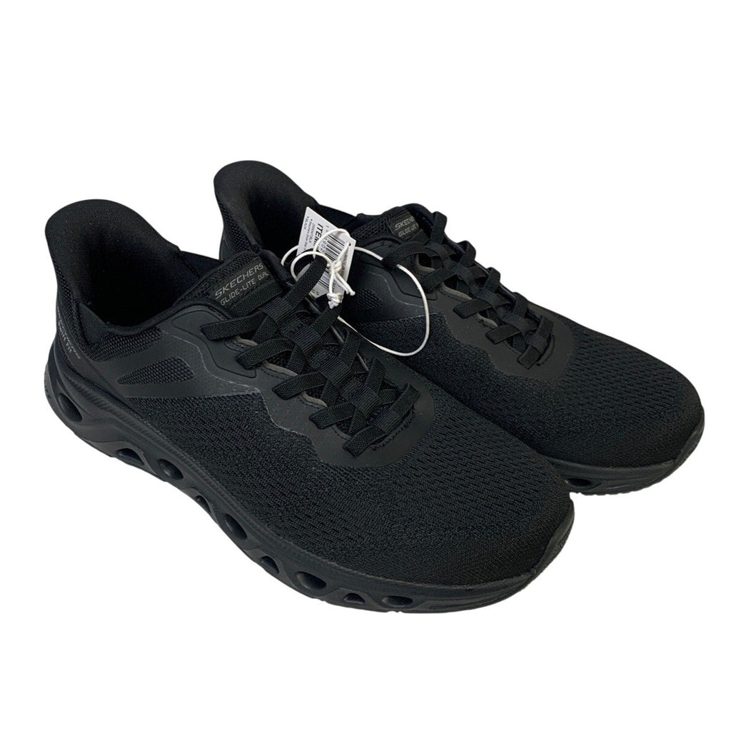 Skechers Mens Size 13 Black Mesh Hands Free Swift Fit Athletic Sneaker Shoes