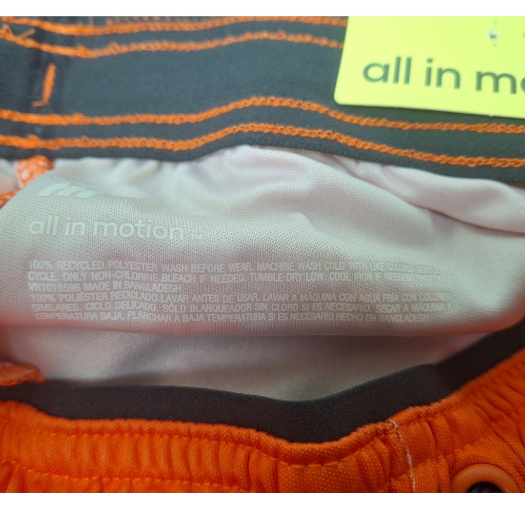 Lot of 2 New All in Motion Boys Medium Elastic Drawstring Waist Sport Shorts