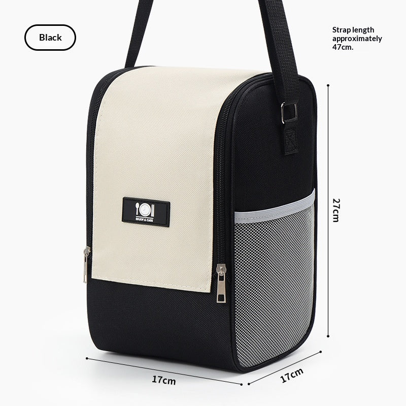 Insulated Lunch Box Bag | Round & Square Thermal Tote with Aluminum Foil Lining