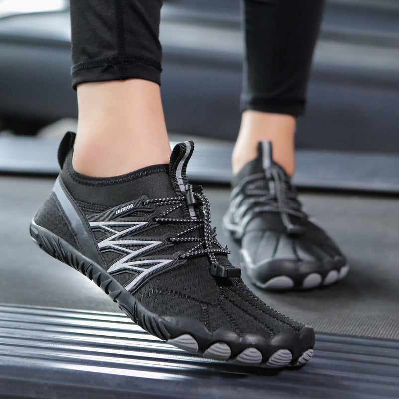 Five-Toe Wading Shoes for Beach & Stream - Breathable Water Shoes