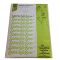 Vintage 1976 Stretch & Sew 803 Alphabet Appliques Pattern Letters & Numbers Only
