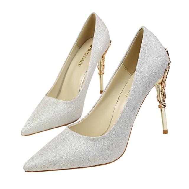 LAKESHI High Heel Wedding Shoes