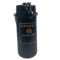 Ronnoco Pumpskins Black Plastic Pumpable Coffee Thermos Insulated Dispenser