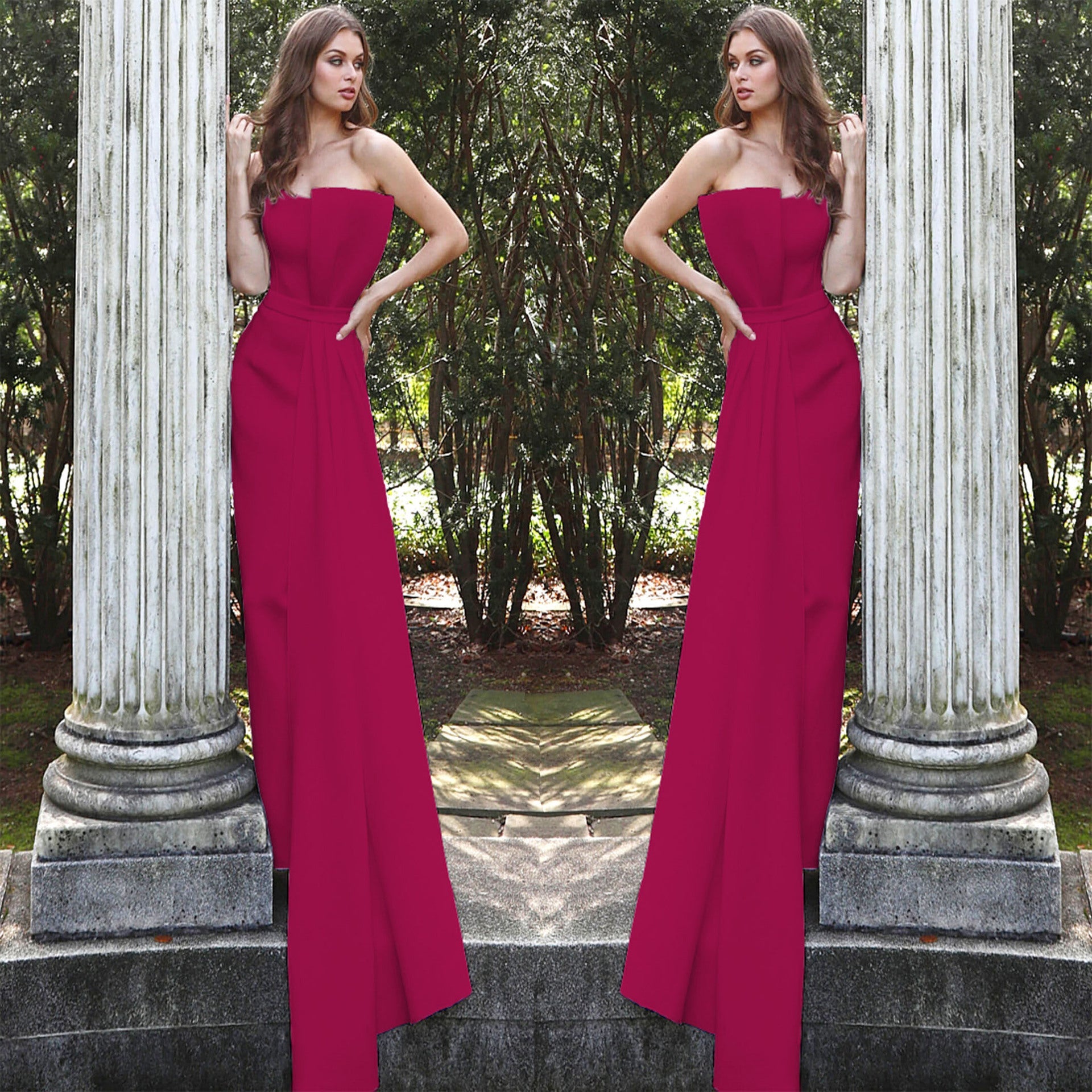 Women Clothes Banquet Jumpsuit Popular Slim Fit Trousers