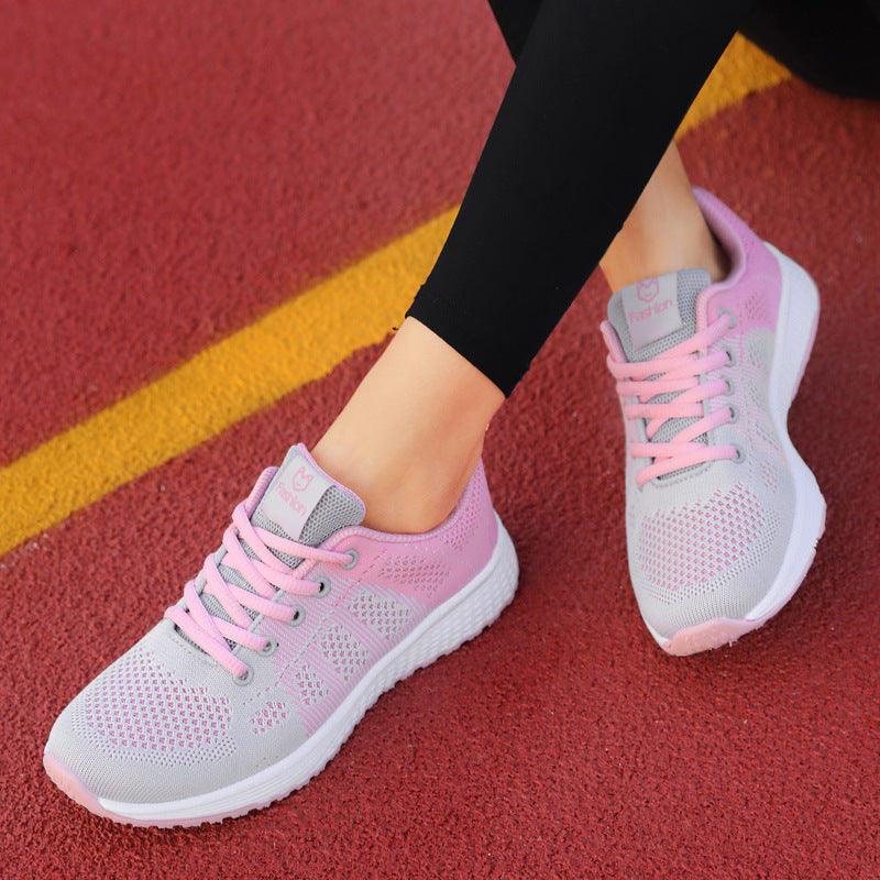 High-Top Lace-Up Sneakers