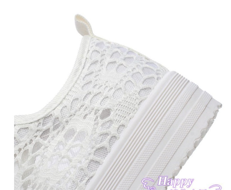 White Canvas Sneakers