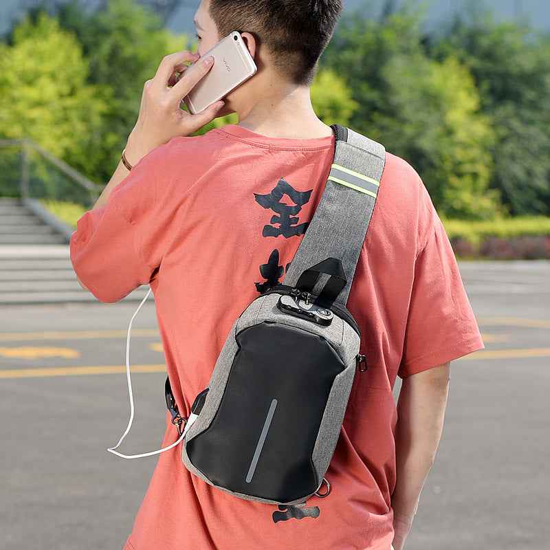 Oxford Cloth Shoulder Bag & Backpack | Zipper Closure, Polyester Lining | Sarah Express