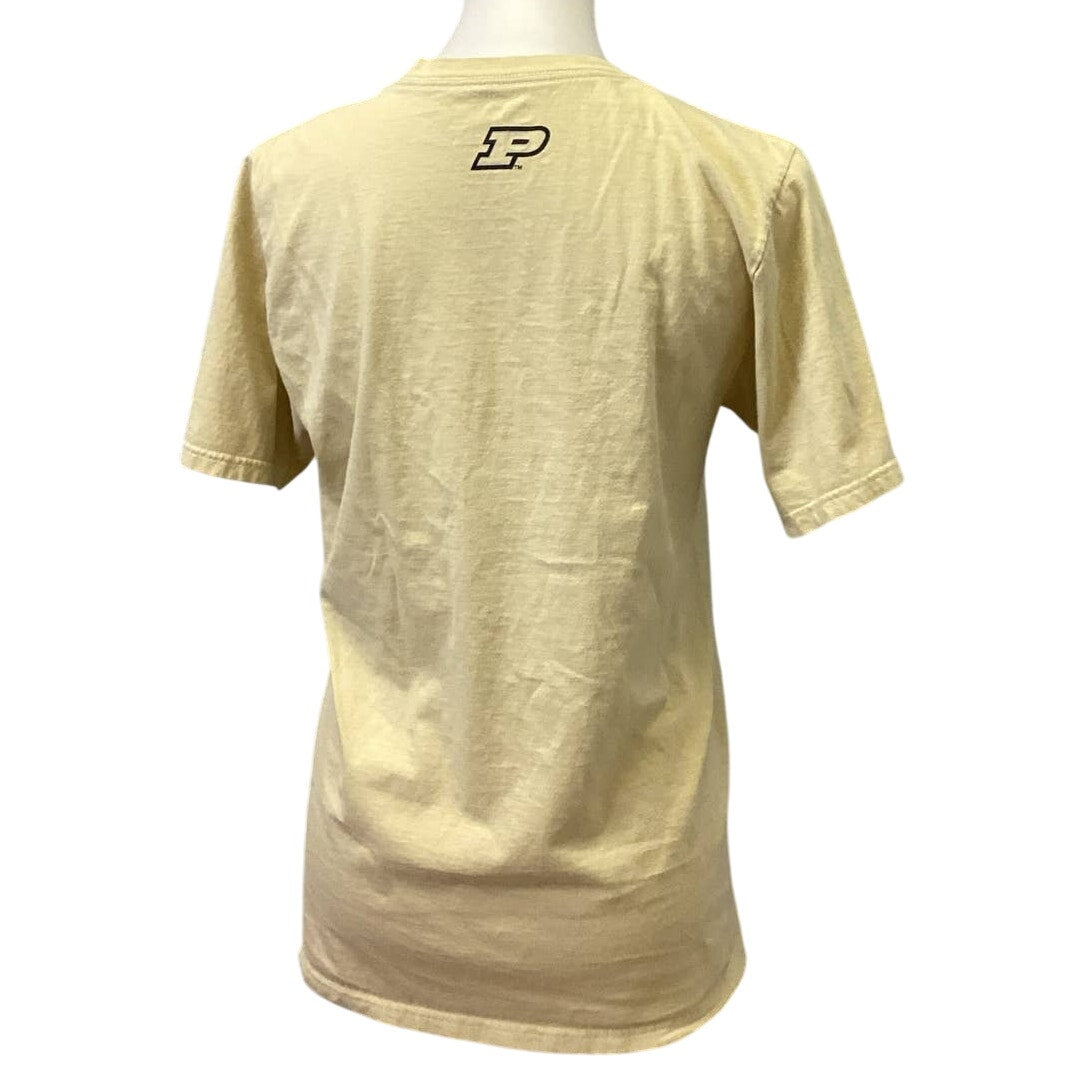 NCAA Nike Small Purdue Basketball 100% Cotton Short Sleeve Crew Neck Tee Shirt