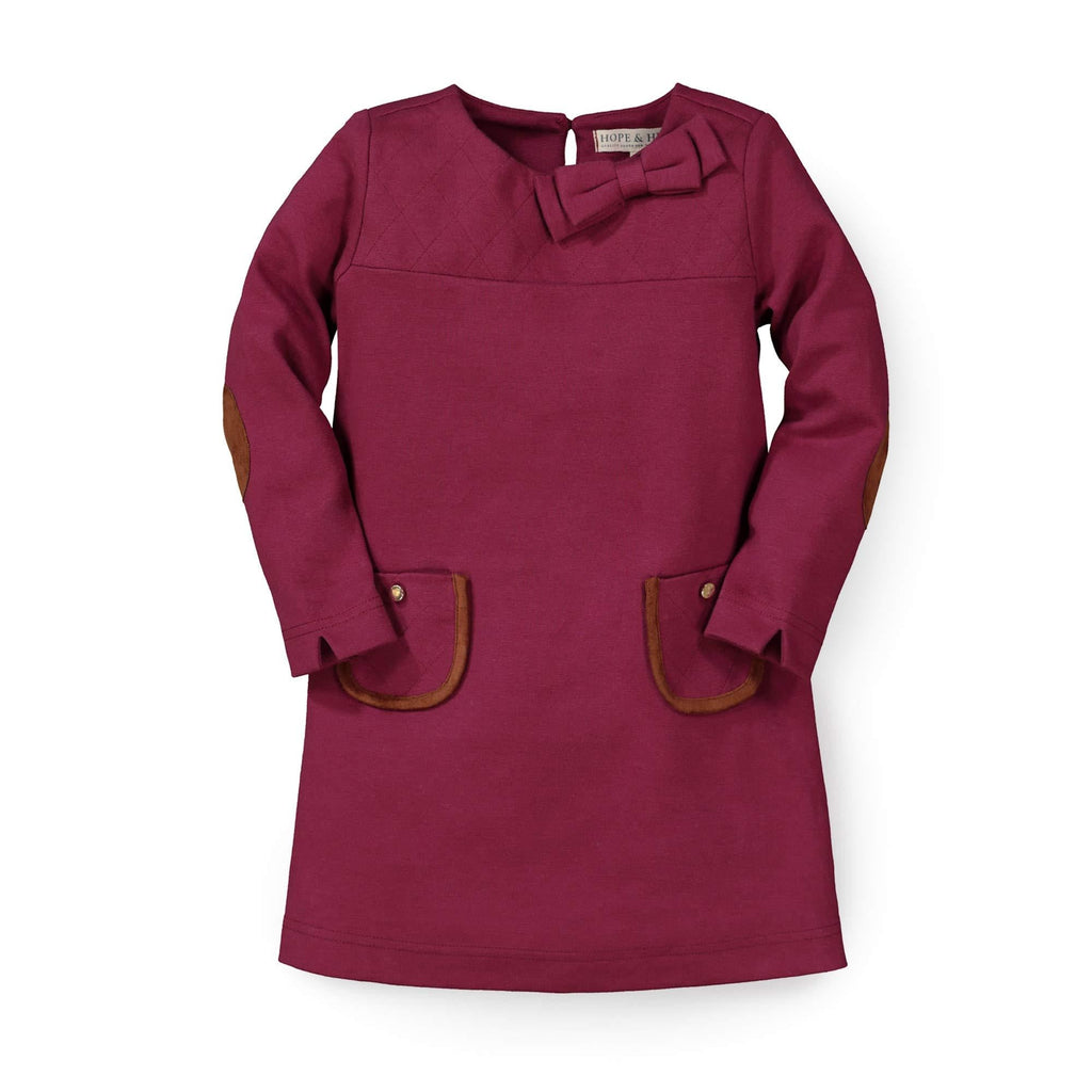 Quilted Ponte Riding Dress - Baby