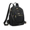 Women's Lightweight Nylon Backpack - High Capacity Travel Bag with Multiple Pockets