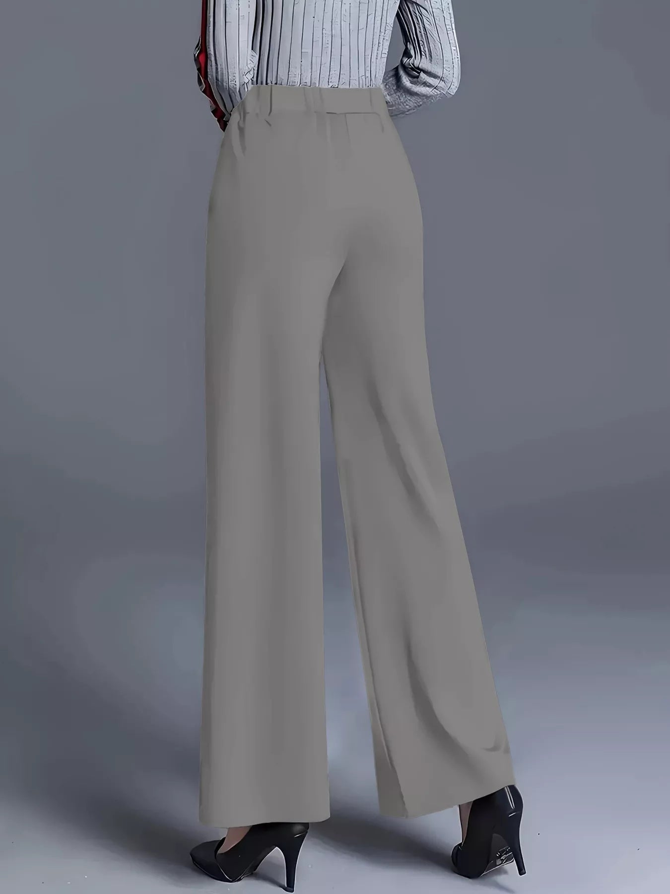 High-Waisted Wide Leg Pants
