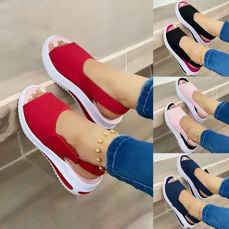 Velcro Fish Mouth Sandals