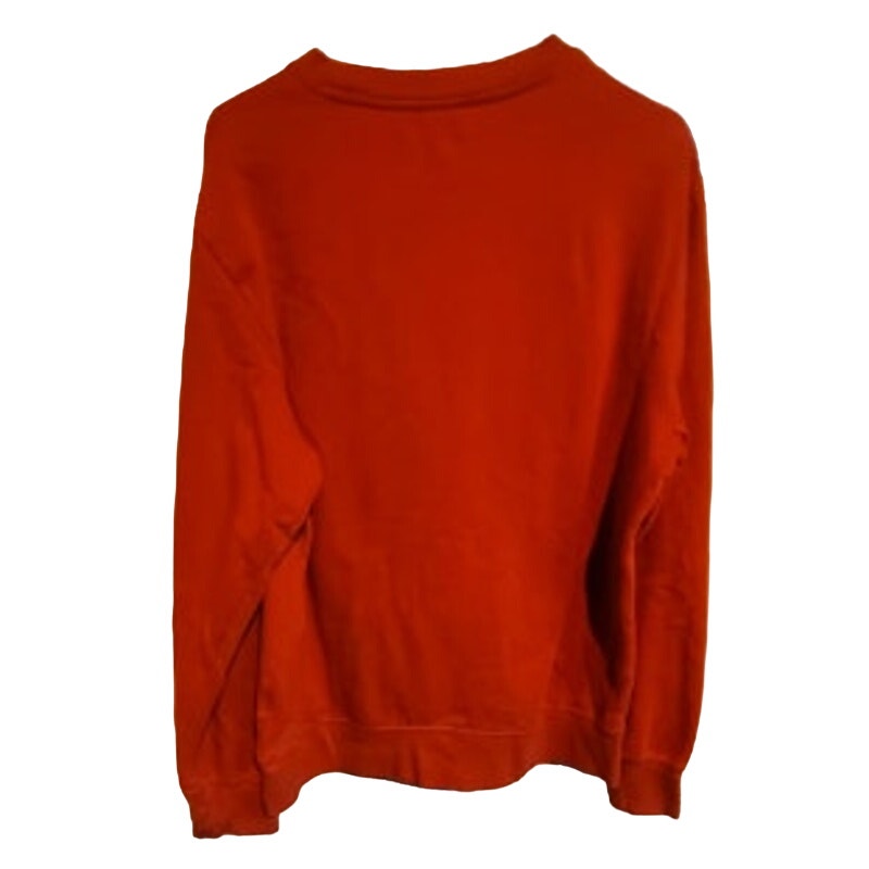 Mad Engine Womens Large Red Cat Glitter Christmas Lights Long Sleeve Sweatshirt