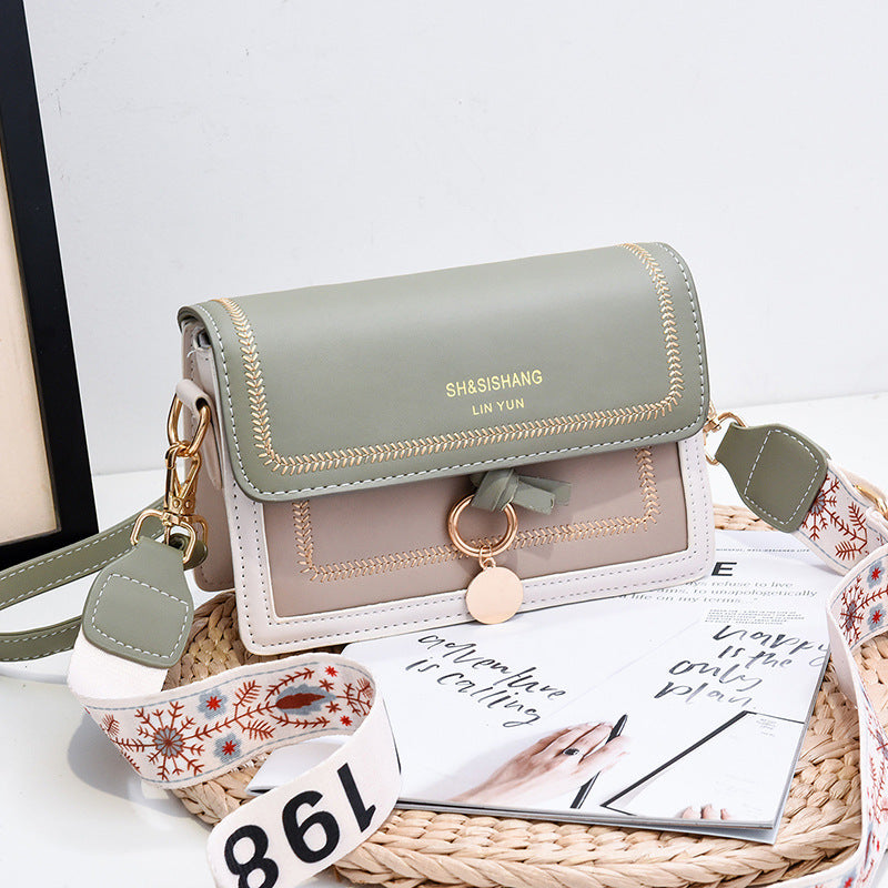 Women's Versatile Crossbody & Shoulder Bag – PU Leather Patchwork Purse | Multiple Colors