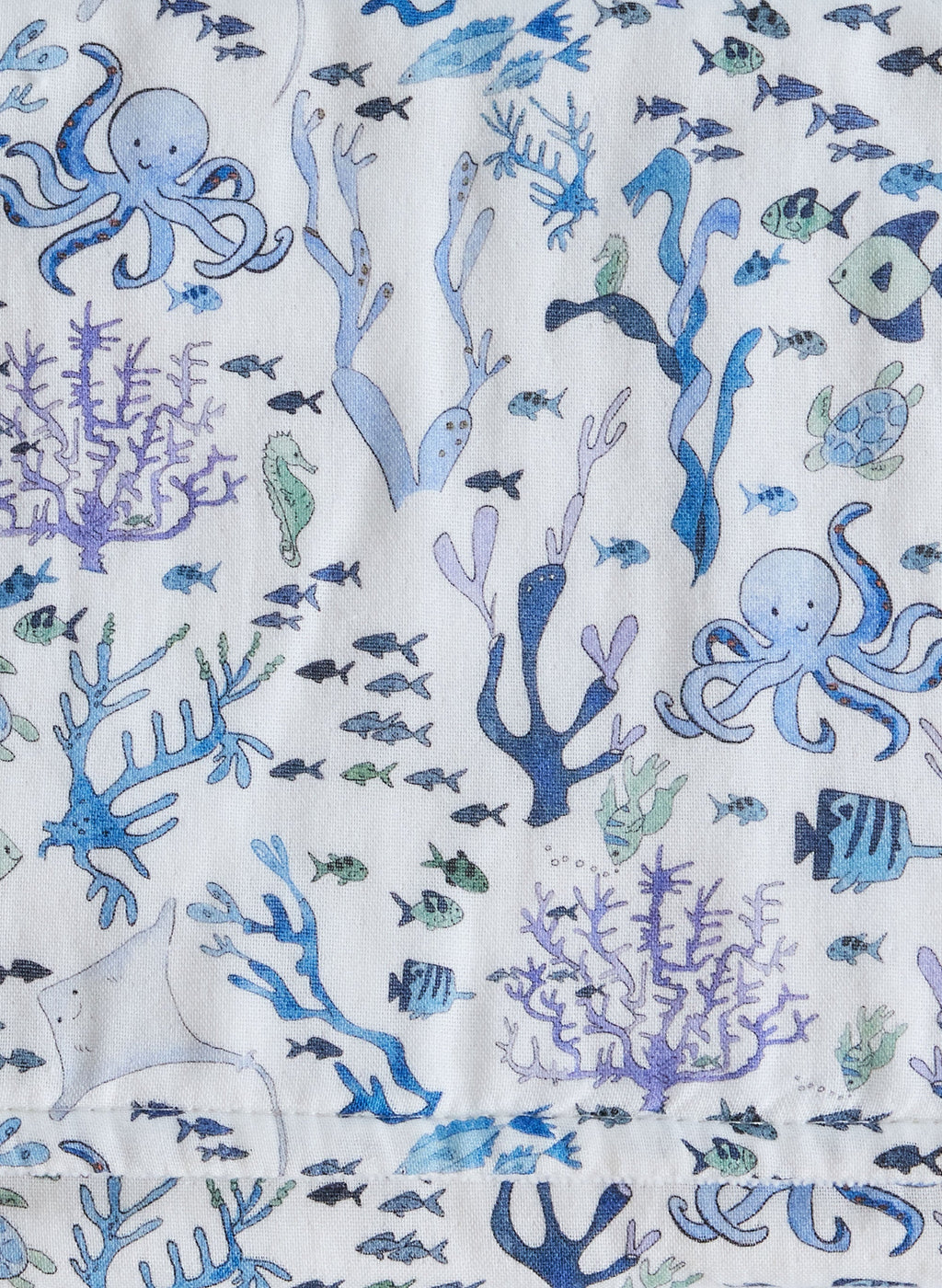Burp Cloth - Coral Reef
