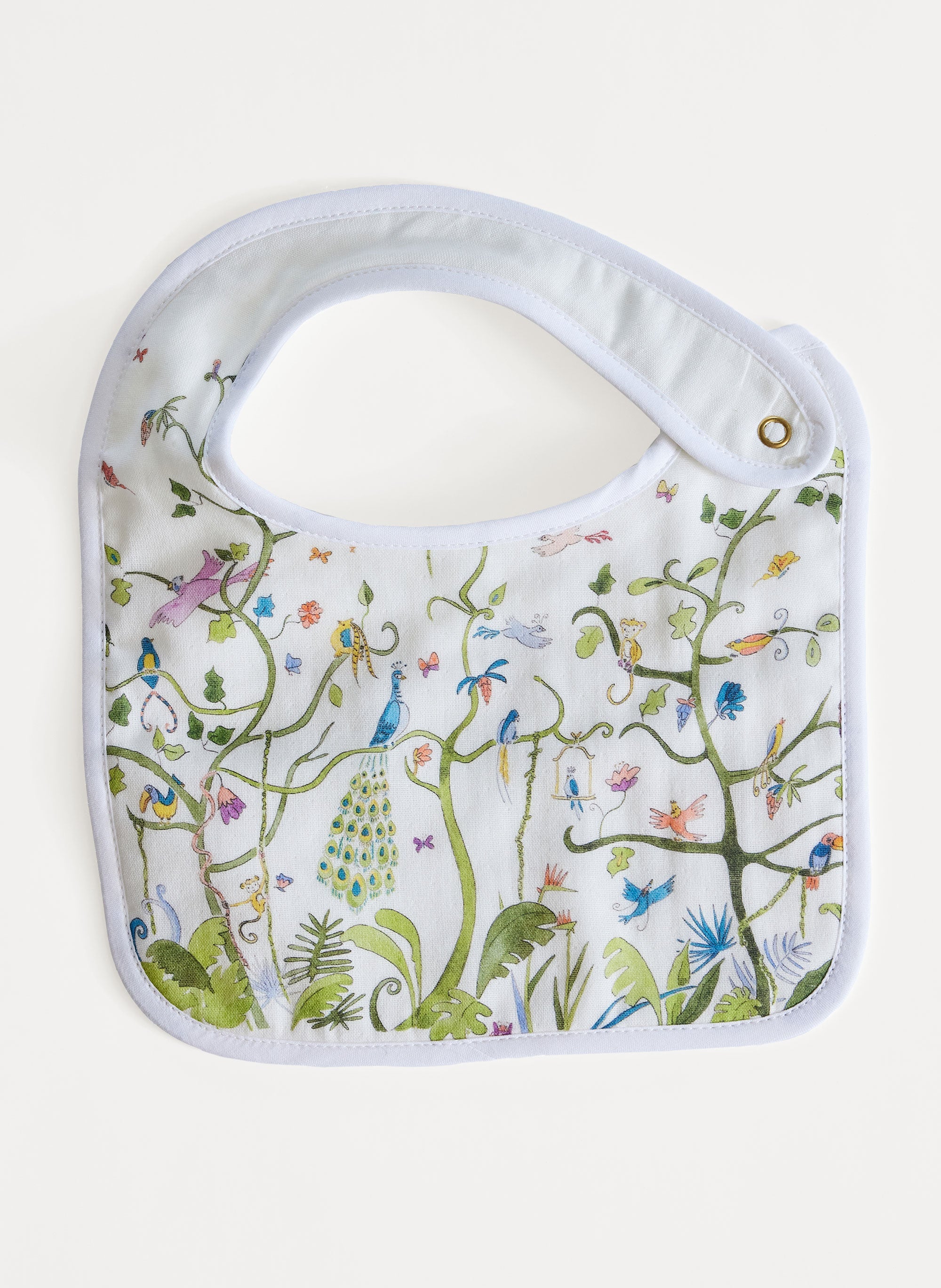 Classic Bib - Tropical Chinoiserie