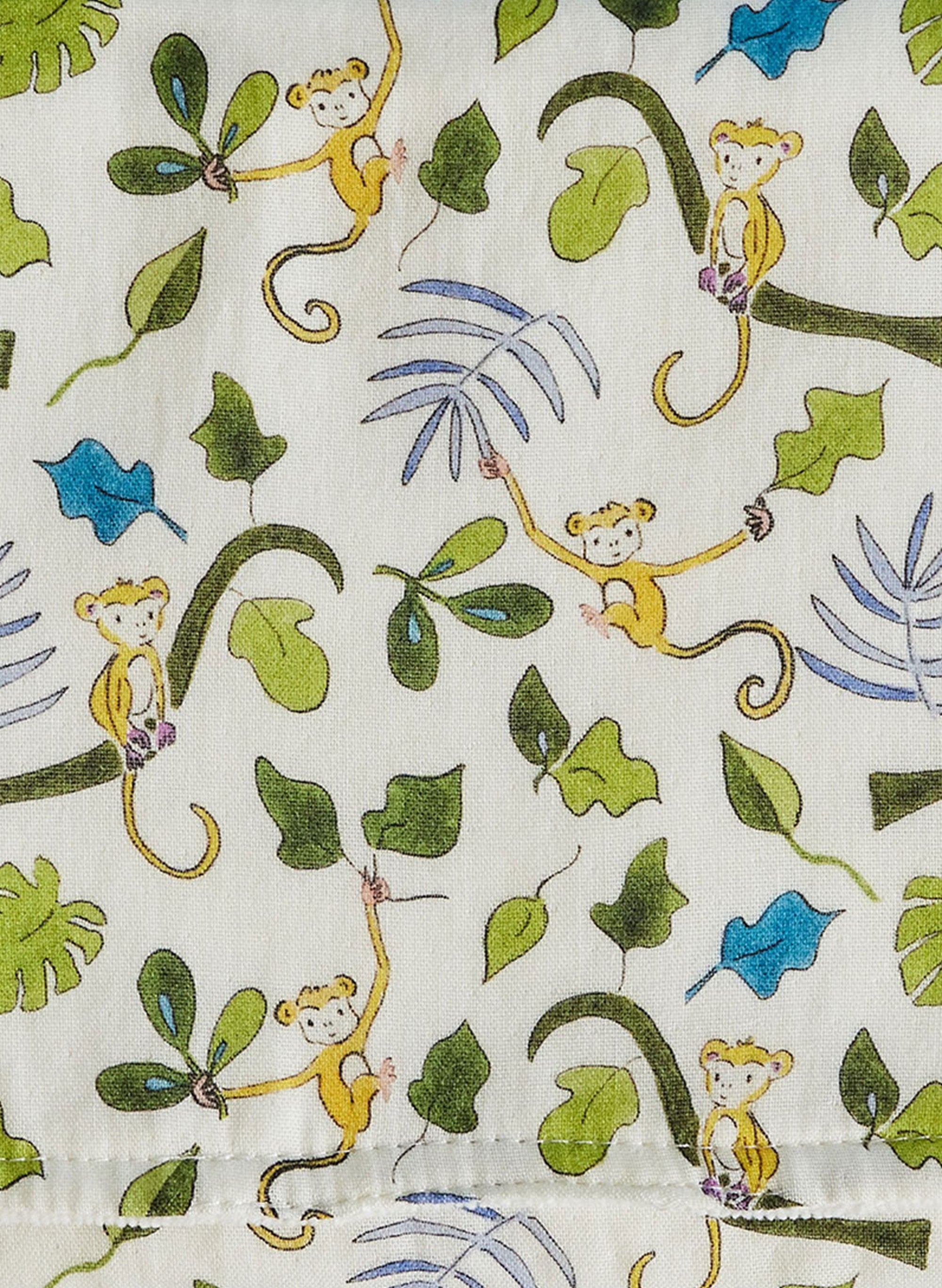 Burp Cloth - Happy Monkey