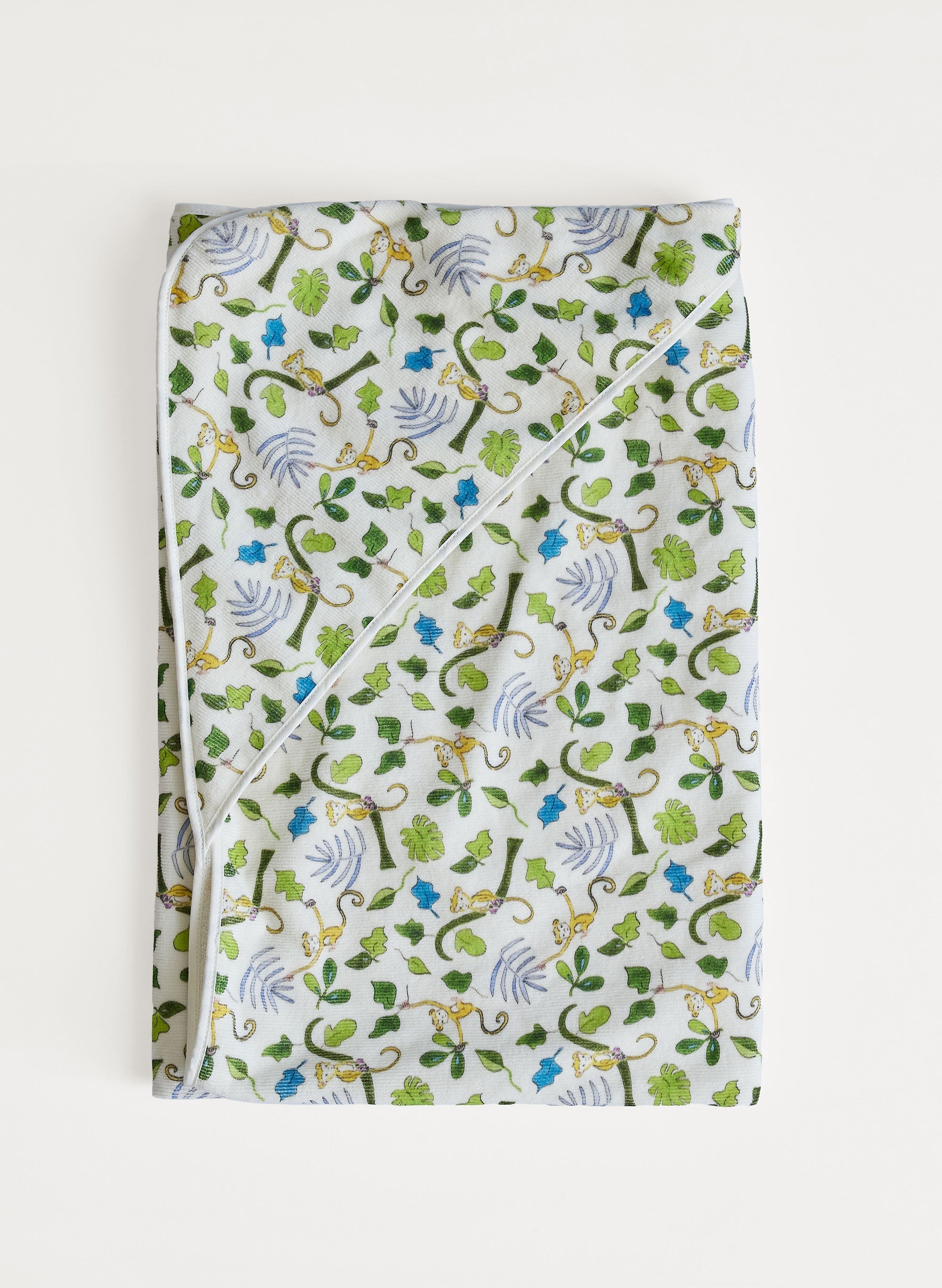 Hooded Bath Towel - Happy Monkey
