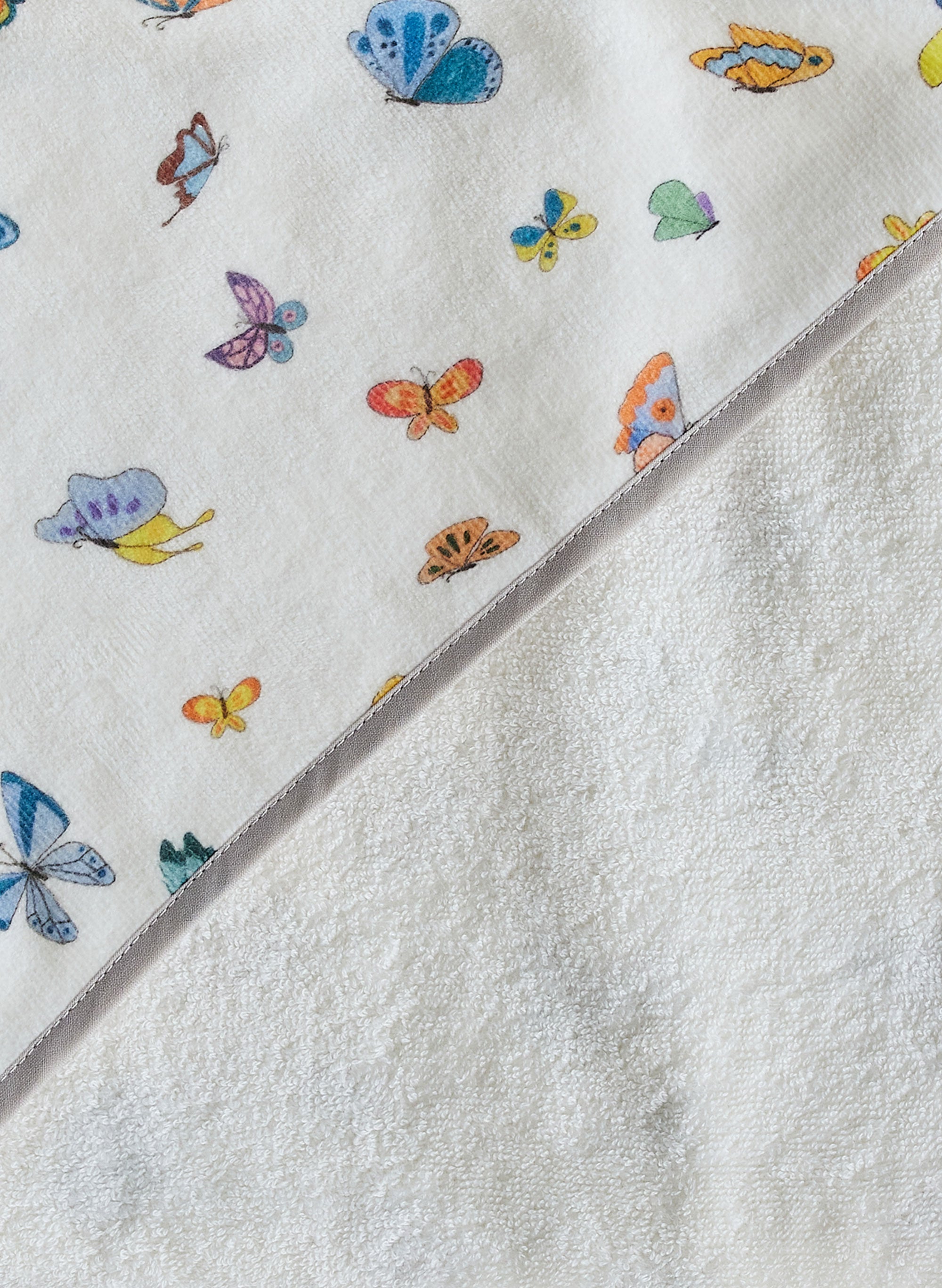 Hooded Bath Towel - Madame Butterfly