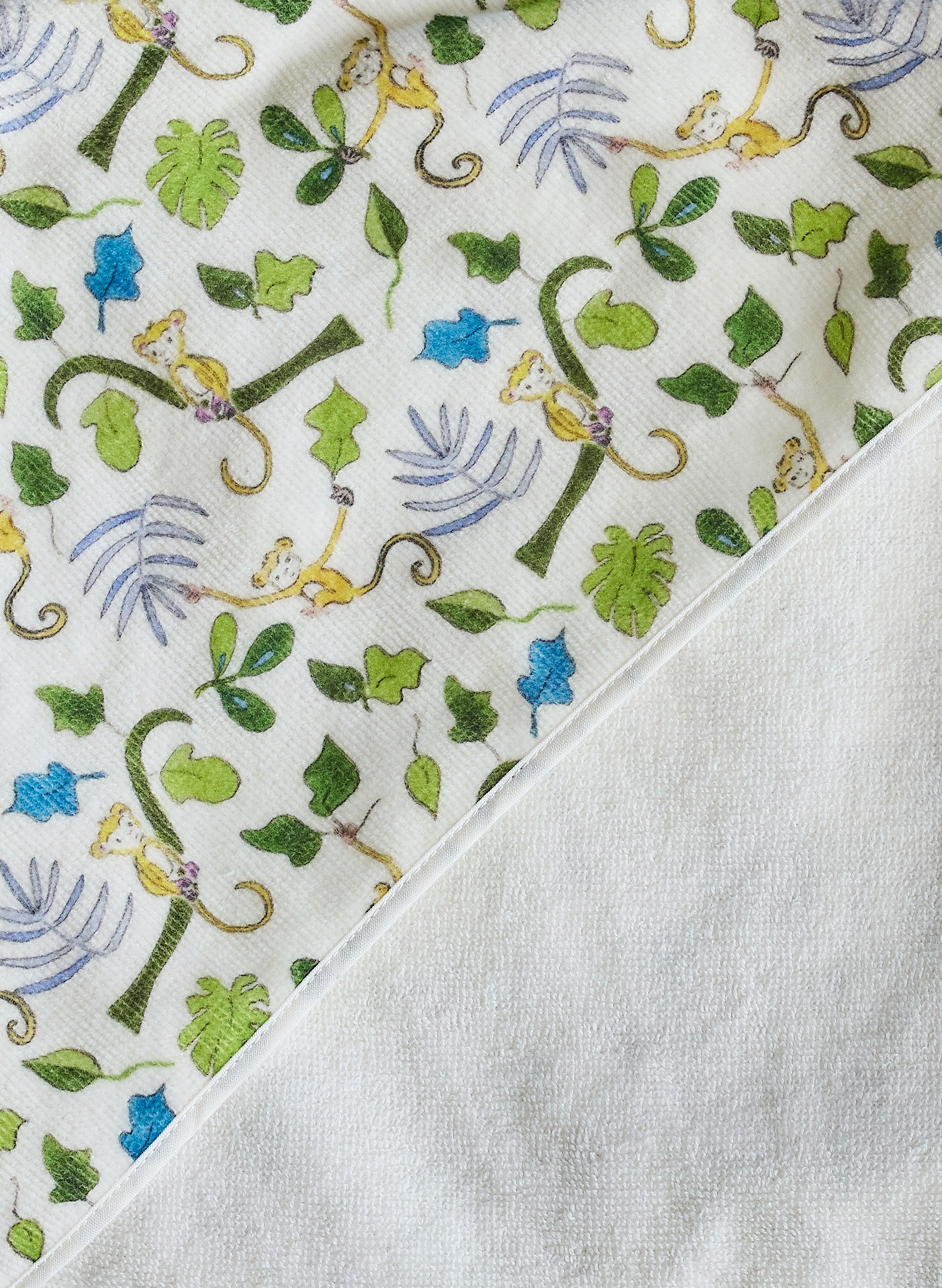 Hooded Bath Towel - Happy Monkey
