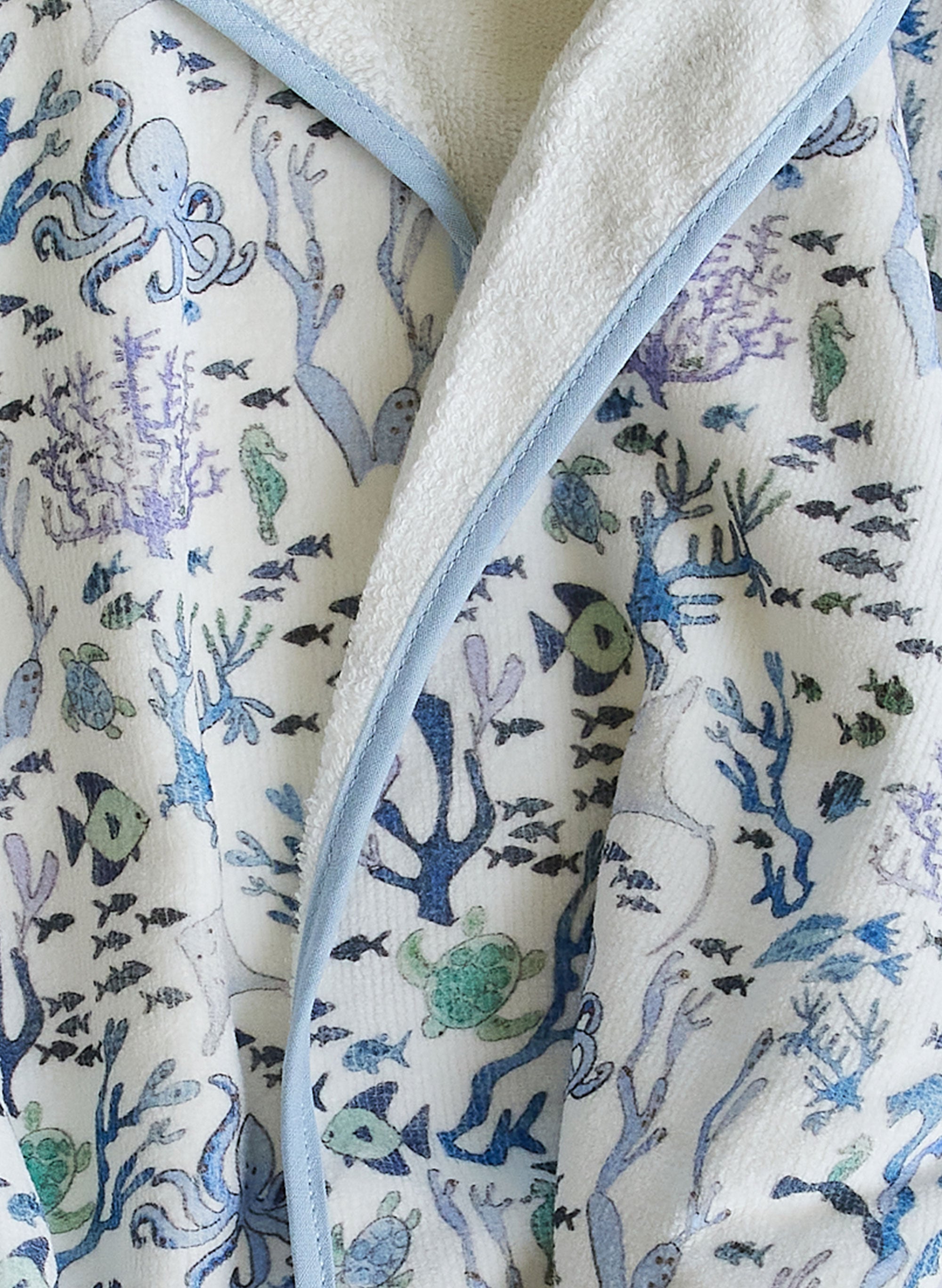 Greenwich Bathrobe - Coral Reef