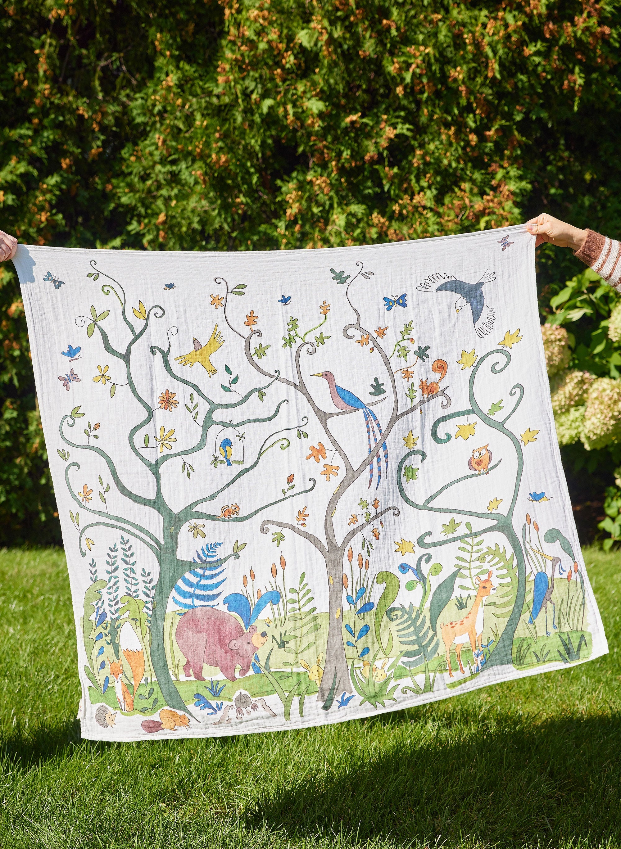 Shawl Blanket - Alsatian Forest