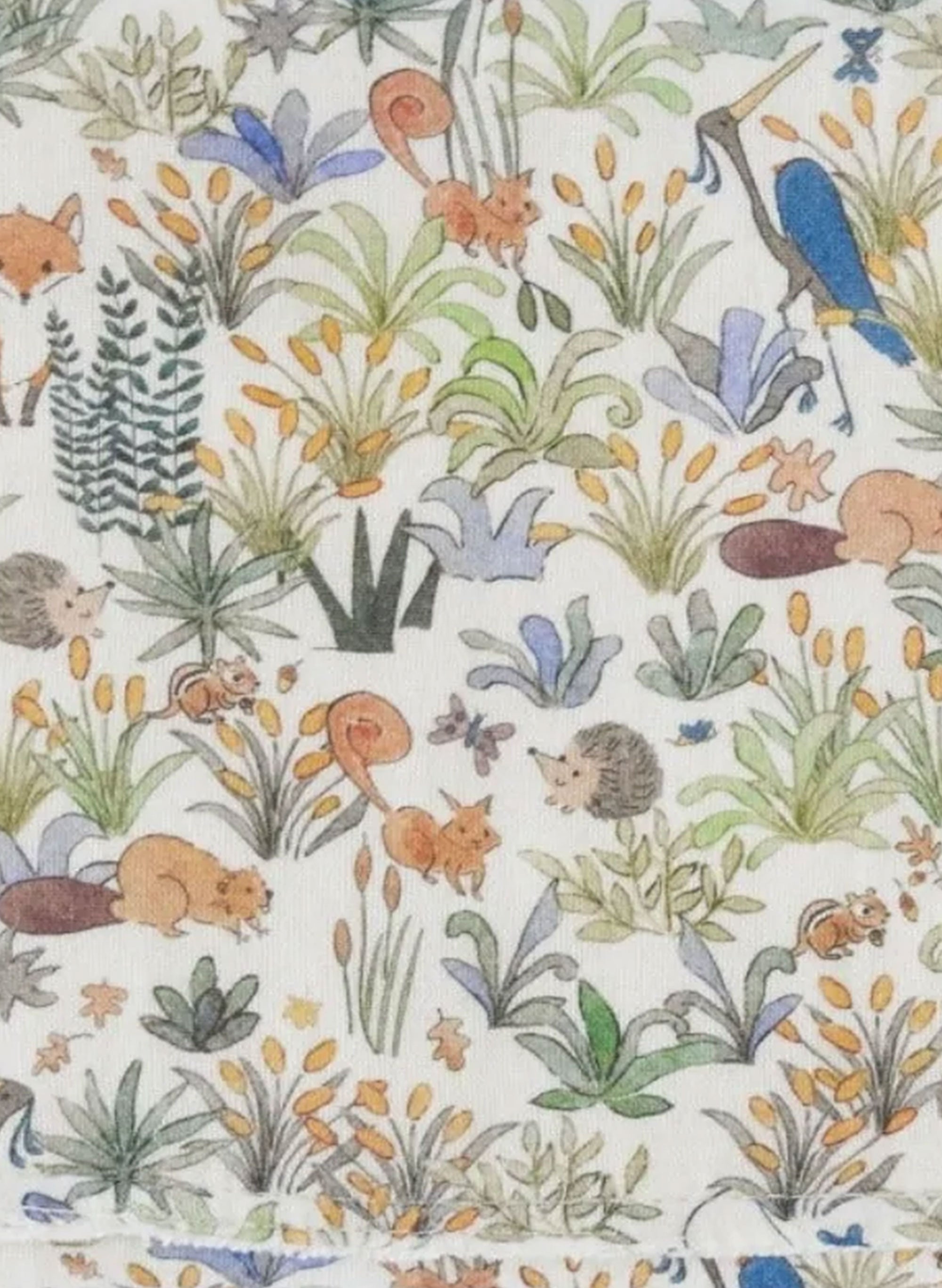Burp Cloth - Foxy Forest