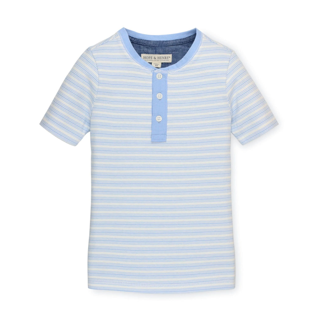 Short Sleeve Henley Tee