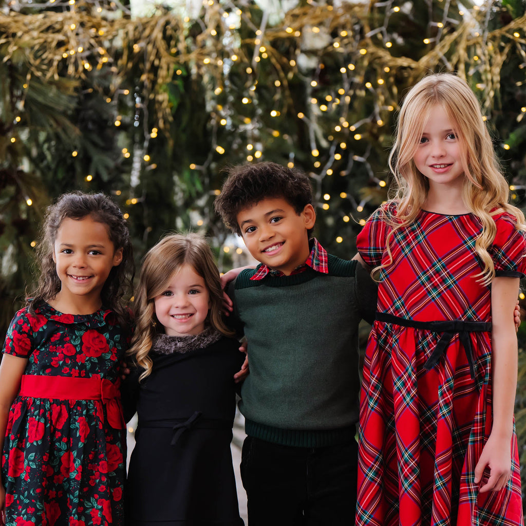 Ruffle Collar Party Dress - Baby