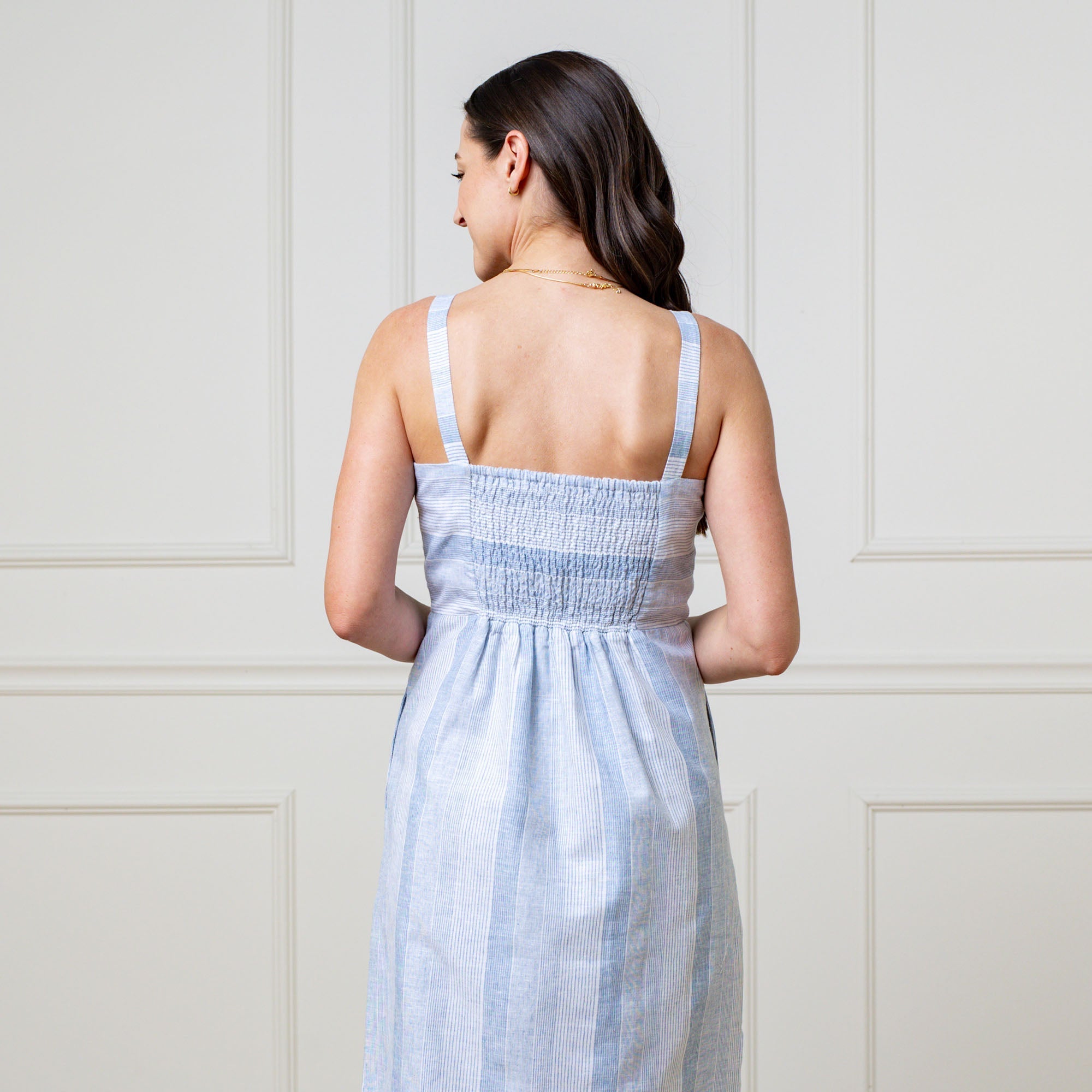 Linen Sheath Dress