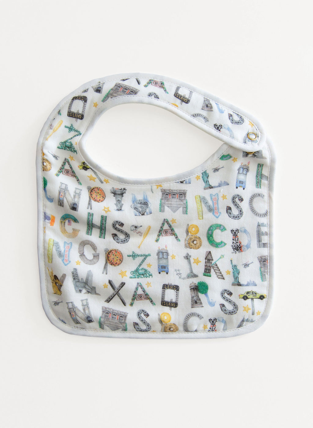 Classic Bib - NYC Alphabet Soup