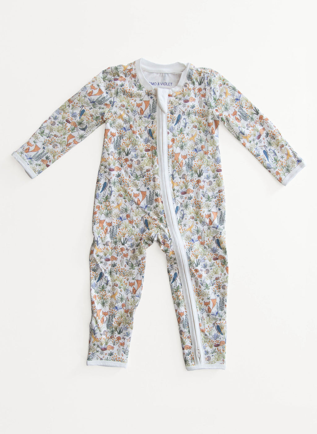 Zippered One-Piece - Foxy Forest