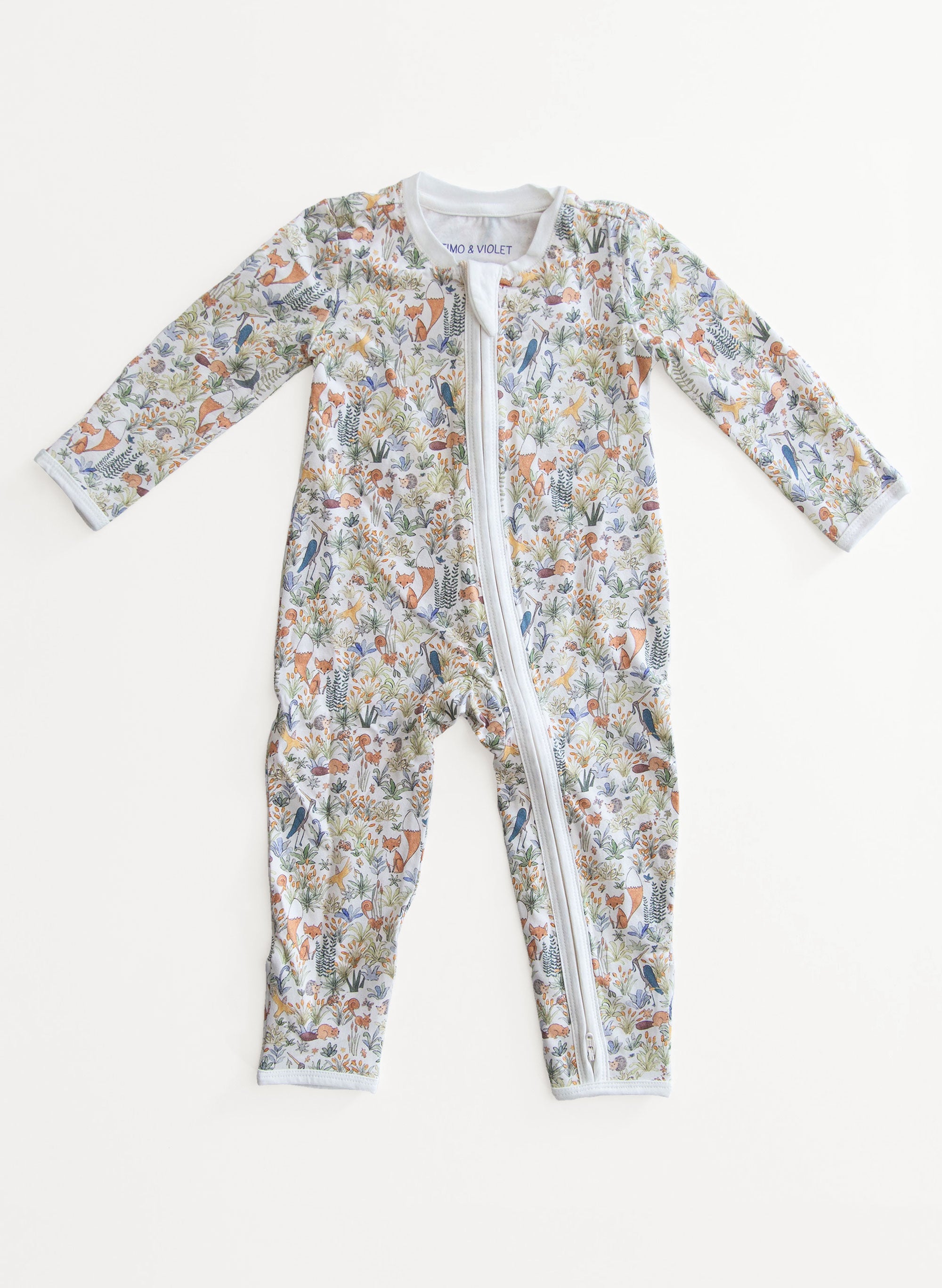 Zippered One-Piece - Foxy Forest