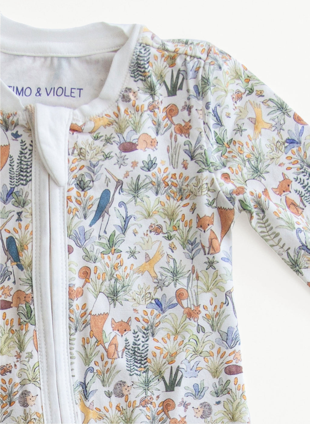 Zippered One-Piece - Foxy Forest