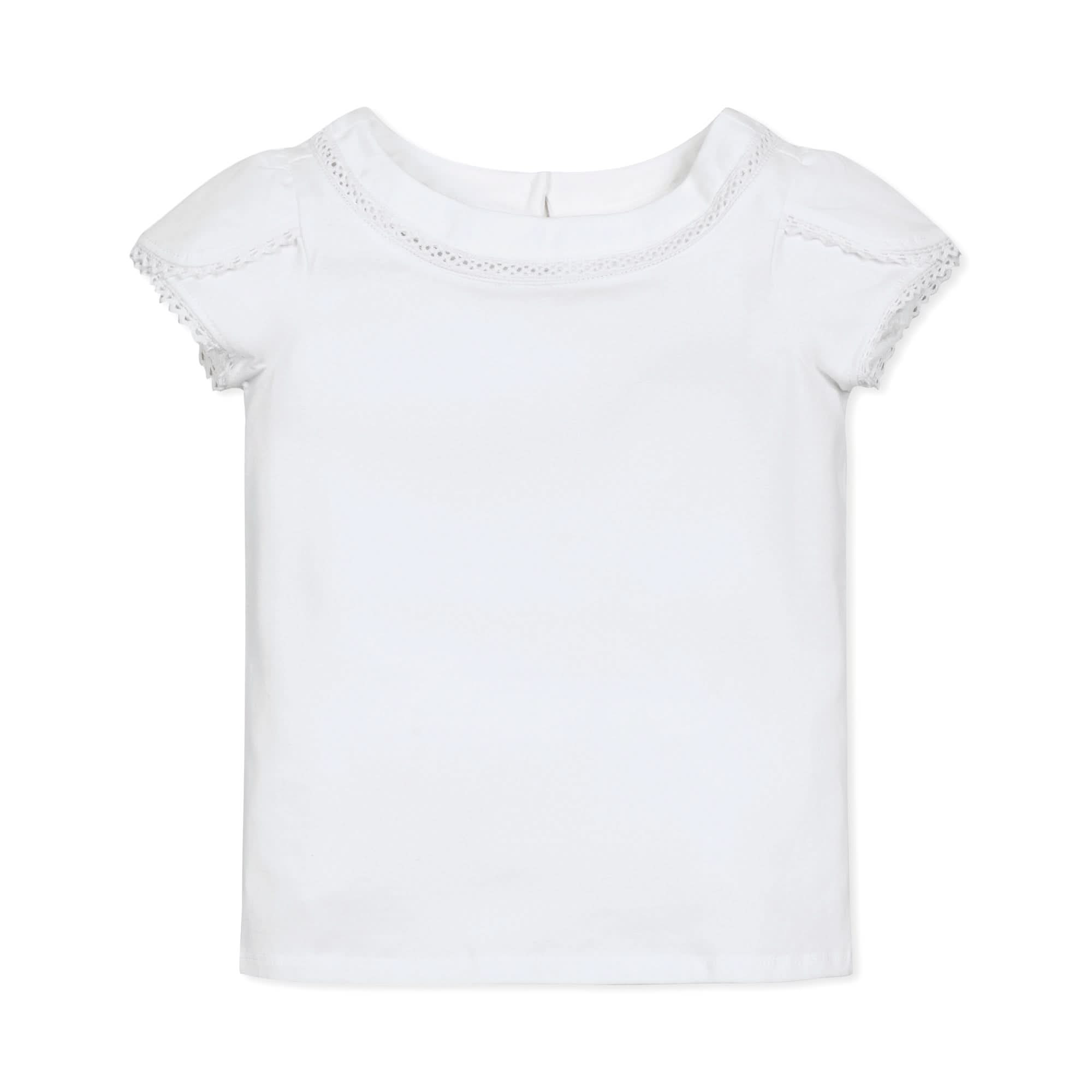 Organic Knit Top with Tulip Sleeves