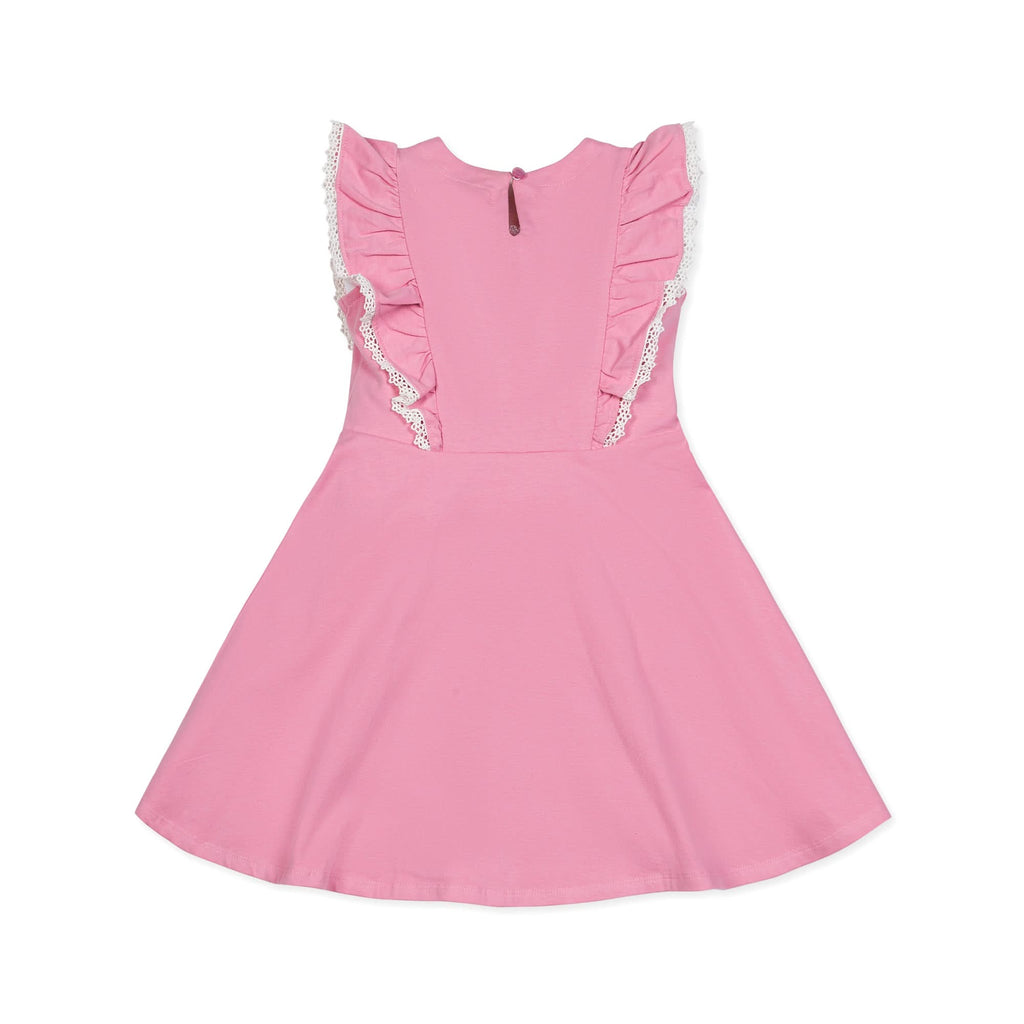 Sleeveless Organic Knit Pinafore Dress