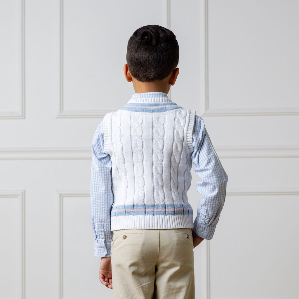 Organic Cricket Sweater Vest