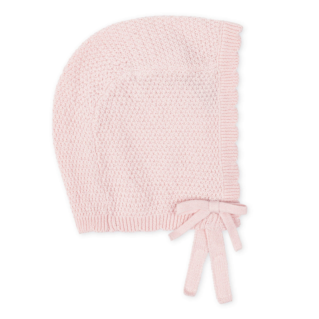 Organic Sweater Bonnet and Bootie Set