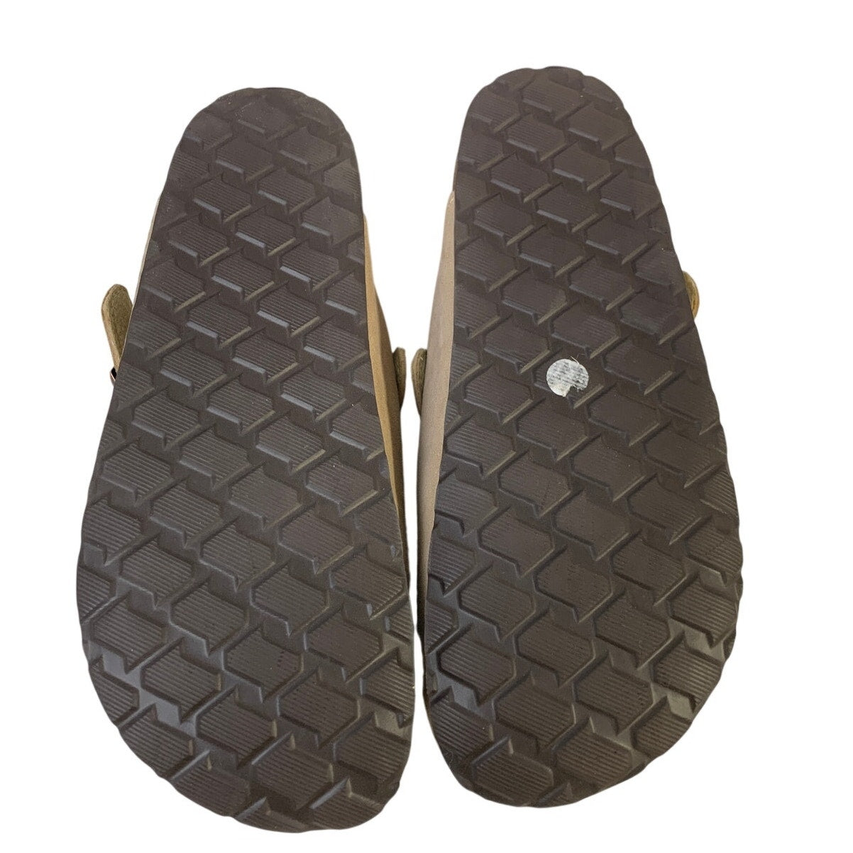 Kidmi Womens Size 11 Brown Clogs Suede Fur Lined Closed Round Toe Slip On Shoes